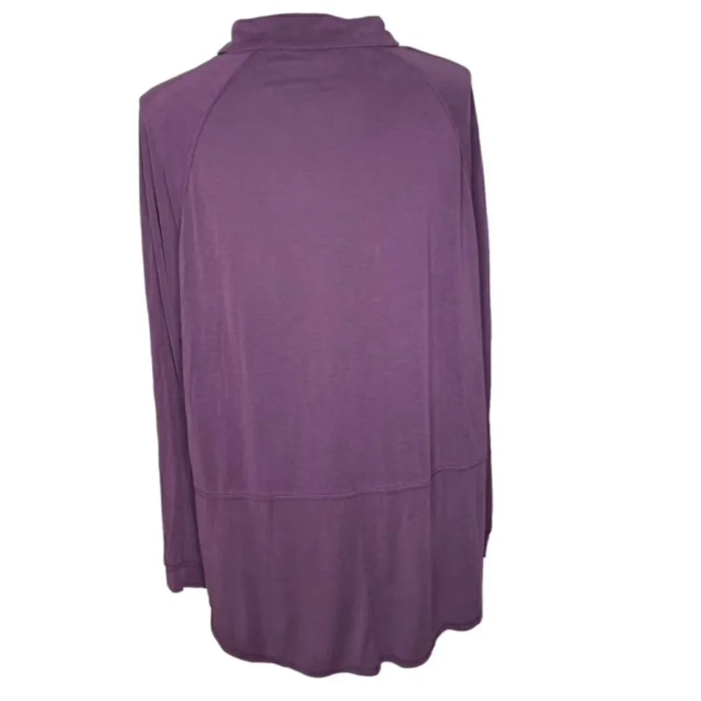 FREE PEOPLE We the Free Hi-Lo Henley Top - Size XS